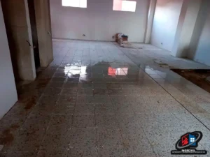 Acabados arquitectónicos 9 Enchapes en bodega con cerámica industrial