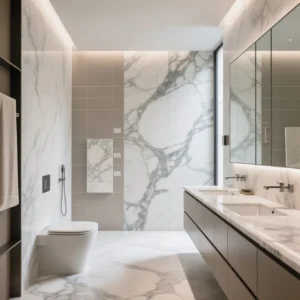 Enchapes y Revestimientos 1 Baño con Porcelanato, Cerámica, Mármol y Granito